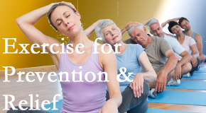 Minster Chiropractic Center suggests exercise as a key part of the back pain and neck pain treatment plan for relief and prevention.