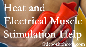 Minster Chiropractic Center utilizes heat and electrical stimulation for Minster pain relief.