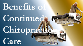 Minster Chiropractic Center presents continued chiropractic care (aka maintenance care) as it is research-documented as effective.