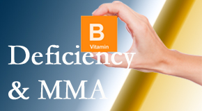 Minster Chiropractic Center knows B vitamin deficiencies and MMA levels may affect the brain and nervous system functions. 