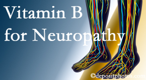 Minster Chiropractic Center recognizes the benefits of nutrition, especially vitamin B, for neuropathy pain along with spinal manipulation.