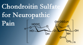 Minster Chiropractic Center finds chondroitin sulfate to be an effective addition to the relieving care of sciatic nerve related neuropathic pain.
