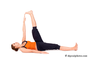 Minster sciatica exercise: hamstring stretch