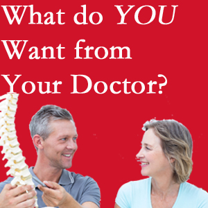Minster chiropractic at Minster Chiropractic Center includes examination, diagnosis, treatment, and listening!