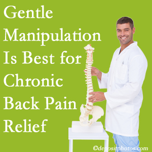 Gentle Minster chiropractic treatment of chronic low back pain is best. 