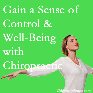 Using Minster chiropractic care as one complementary health alternative boosted patients sense of well-being and control of their health.