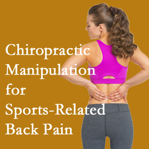 Minster chiropractic manipulation care for everyday sports injuries are recommended by members of the American Medical Society for Sports Medicine.