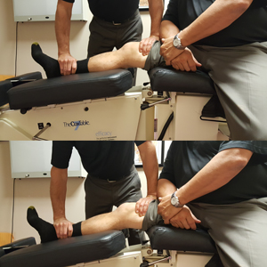 picture Minster chiropractic distraction treatment for knee pain